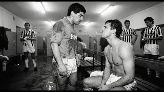 Maradona entró solo al vestuario de Juventus — Había 20 jugadores y nadie hizo nada