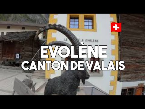 Evolène, Canton de Valais, Switzerland [4K video]
