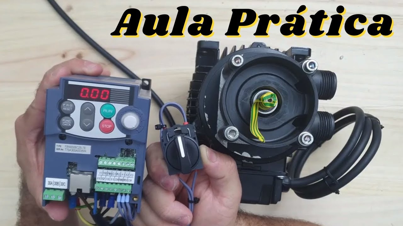 Como ligar inversor de frequência na prática