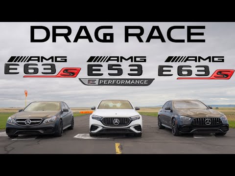 2025 AMG E53 E-Performance vs 2021 AMG E63s vs 2016 AMG E63s