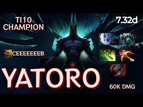 Yatoro - Terrorblade | Dota 2 - 7.32d | All Heroes Gameplay