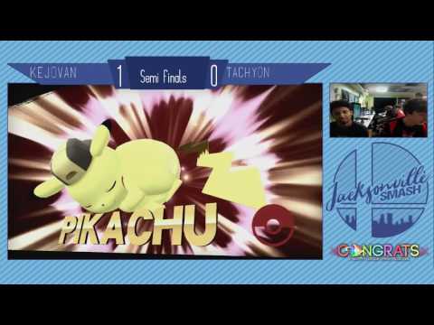 Jax Smash Weekly 5/18/17 - BxA Tachyon(Pikachu) Vs KeJovan(Ness/Bowser) - Wii U Winners Finals