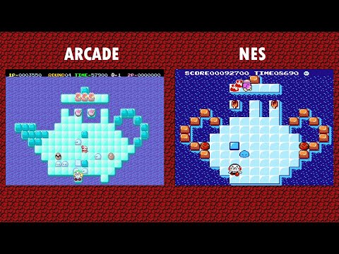Arcade Vs NES - Kickle Cubicle
