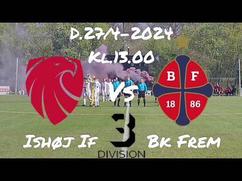Ishøj If-Bk Frem(D 27/4-2024.Oprykningsspillet)