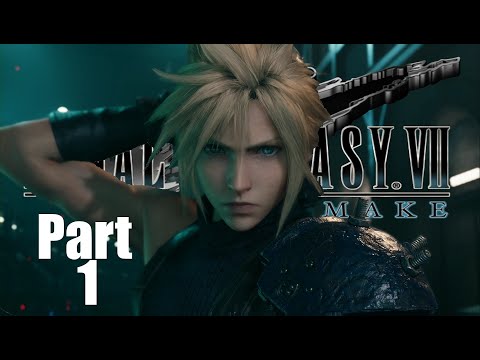 Final Fantasy 7: Remake || Walkthrough Gameplay || Part 1 "Cloud Strife" -PS5-