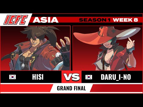 Hisi (Sol) vs Daru_I-No (I-No) - Grand Final - ICFC GGST ASIA: Season 1 Week 8