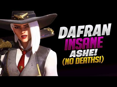 Dafran Insane Ashe! No Deaths! - Overwatch