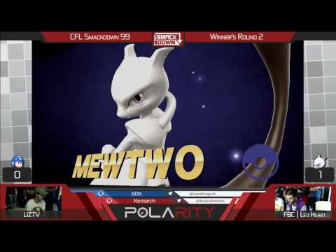 CFL Smackdown 99 WIiU - UZTV (Megaman) vs FBC LeoHeart (Mewtwo) - Winners R2