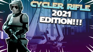 Battlefront 2 but I use the CYCLER RIFLE IN 2021!!!| Star Wars Battlefront 2