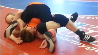 girl destroys boy in wrestling match 