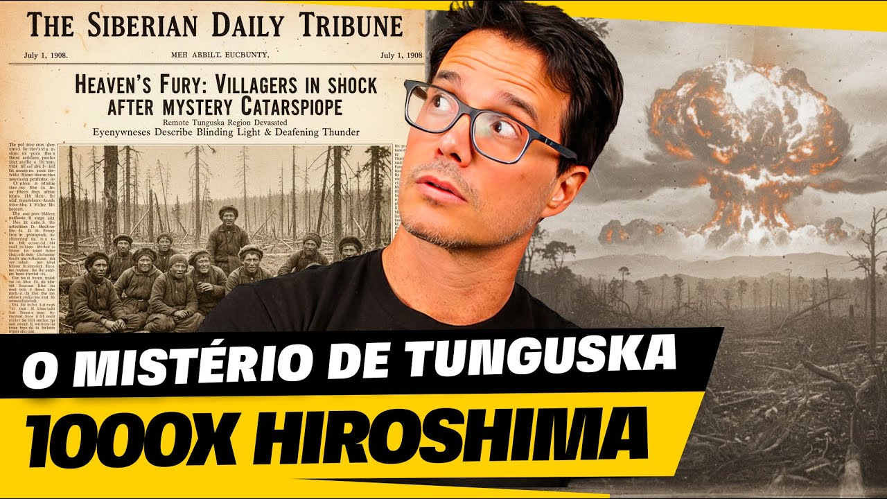 A EXPLOSÃO MAIS PODEROSA DA HISTÓRIA [Incidente de Tunguska]