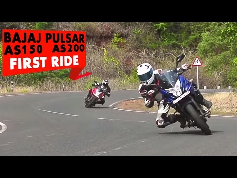 Bajaj Pulsar AS 150 and Pulsar AS 200 : First Impressions : PowerDrift