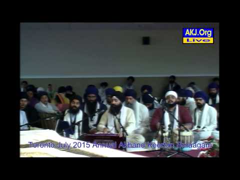049 Toronto July 2015 Smaagam - Wednesday Morning - Bh. Telvinder Singh Jee