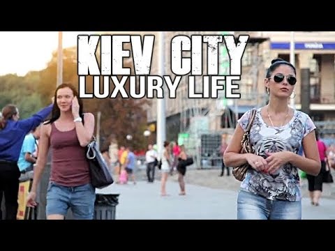 Kiev City Of Ukraine Walking Tour (FULL HD)