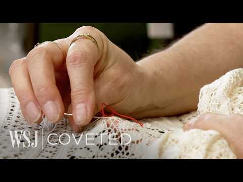 How This 140-Year-Old Lace Factory Created Leavers Lace for Dior, Burberry and More | WSJ Coveted