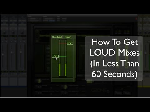 How To Get Loud Mixes (In Less Than 60 Seconds) - TheRecordingRevolution.com
