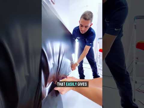 Customer let his son choose the wrap for his car!