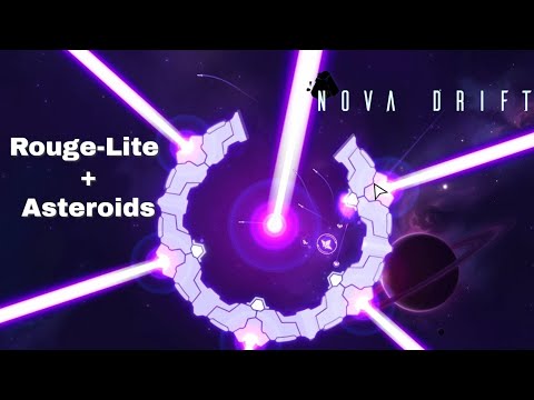 Nova Drift - Rogue-like Asteroids on Steroids - One of my favorite Steam Deck games. PC ULTRAWIDE