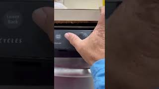 Dishwasher Frigidaire professional series how to enter test mode