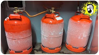 GASFLASCHE friert ein gefährlich oder nicht? | Pommes Män