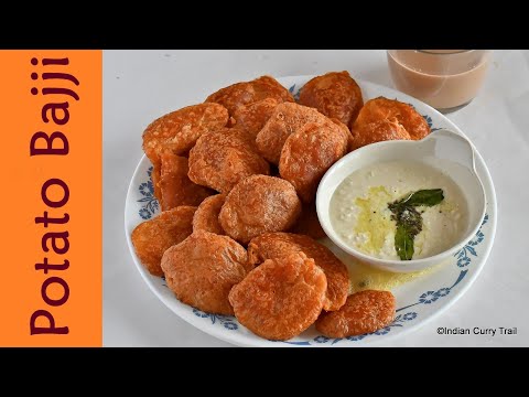 Potato Bajji | Aloo Pakora | Urulaikizhangu Bajji | Potato Fritters