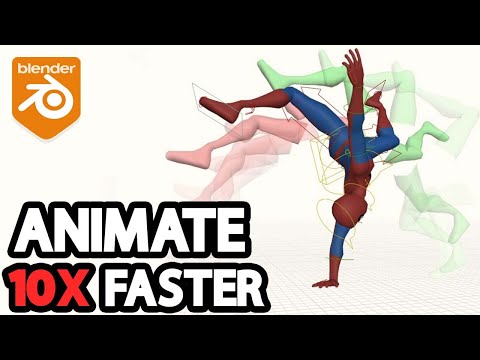 New Blender Addon For Animation | 3D Onion Skinning