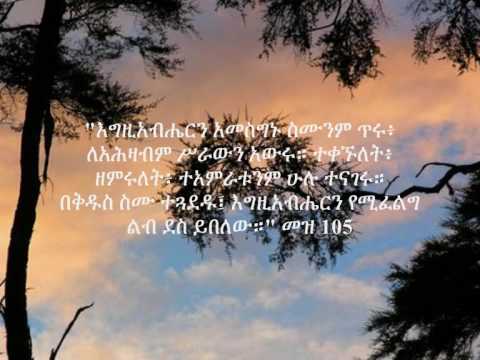 እግዚአብሔርን አሠብኵት ደስም አለኝ...Lilly Tialhun