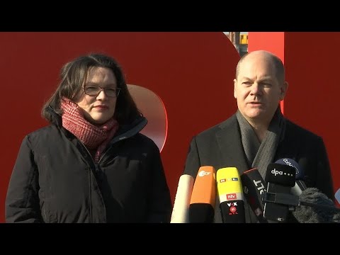 Members' vote on the grand coalition: SPD leadership expresses confidence before counting