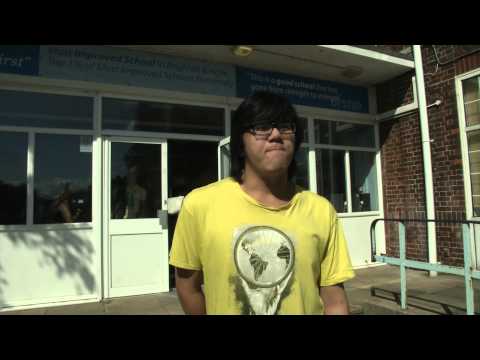 Pupils at Hove Park delighted after receiving their GCSE results