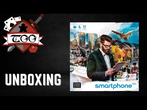 Smartphone Inc. Board Game Unboxing with Commentary