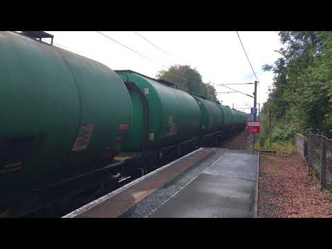 Colas Rail 56302 With Fuel Tanks. Glengarnock Railway Station 13/9/17