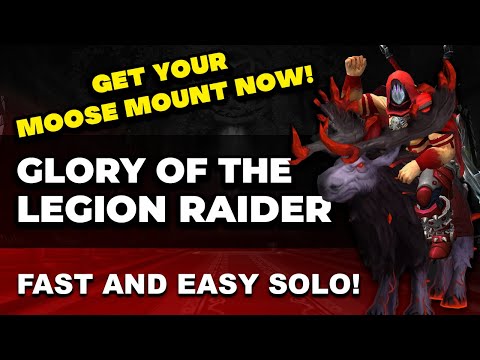 Glory of the Legion Raider Solo | Fast and Easy WoW Achievement Guide!