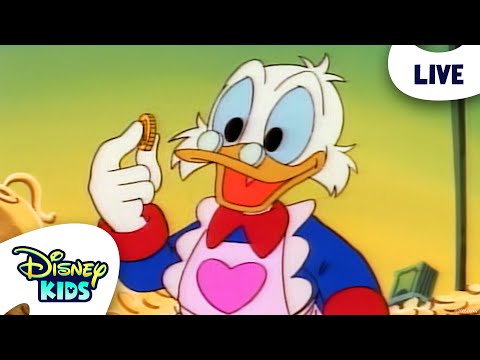 🔴 LIVE! DuckTales (1987) 🦆🧡 | 24/7 Full Episodes | @disneykids