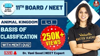 Animal Kingdom | Basis of Classification | CBSE Class 11 Biology | NEET 2023 Preparation | Vedantu