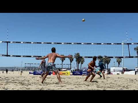 CVBA B mens tournament beach volleyball April 2022 playoffs