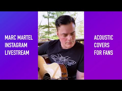 Thumbnail for Marc Martel - Live Acoustic Covers for Fans - Streaming On A Sunday Afternoon by Queen