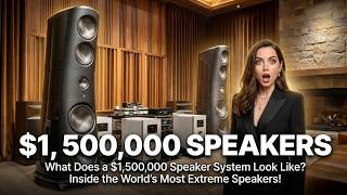 What Does a $1,500,000 Speaker System Look Like? Inside the World’s Most Extreme Speakers! Hi-Fi 🔥💯🎶