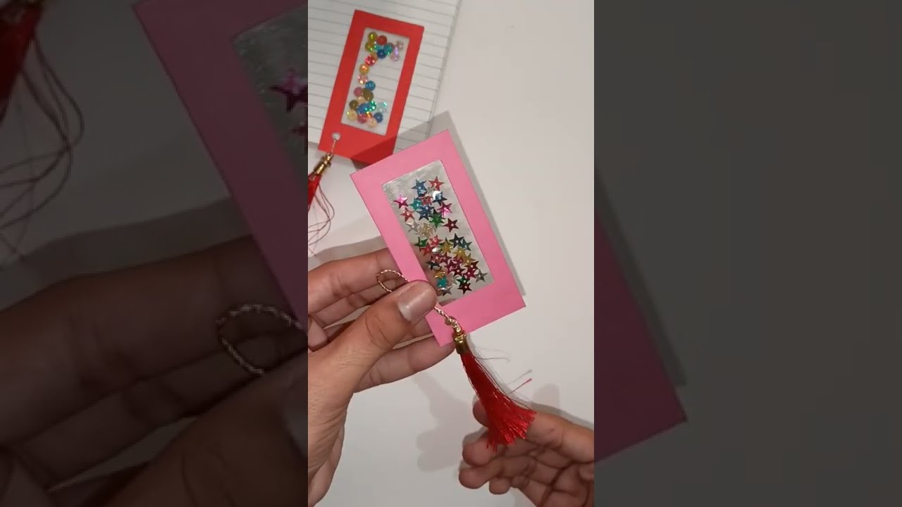 How to make paper bookmark step by step / Easy Craft | Easy DIY Bookmark Ideas | #shorts