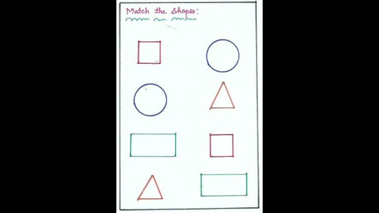 10 Easy DIY Shapes Worksheets
