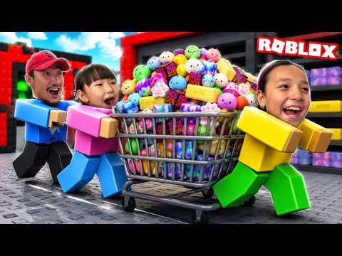 СУПЕРМАРКЕТТЕ ШАШЫЛЫП ЖАТҚАН СКВИЩИЛАРДЫ ЖИНАДЫҚ🛒 ROBLOX🎮