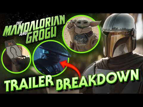 The Mandalorian and Grogu NEW Trailer Breakdown - Star Wars Explained