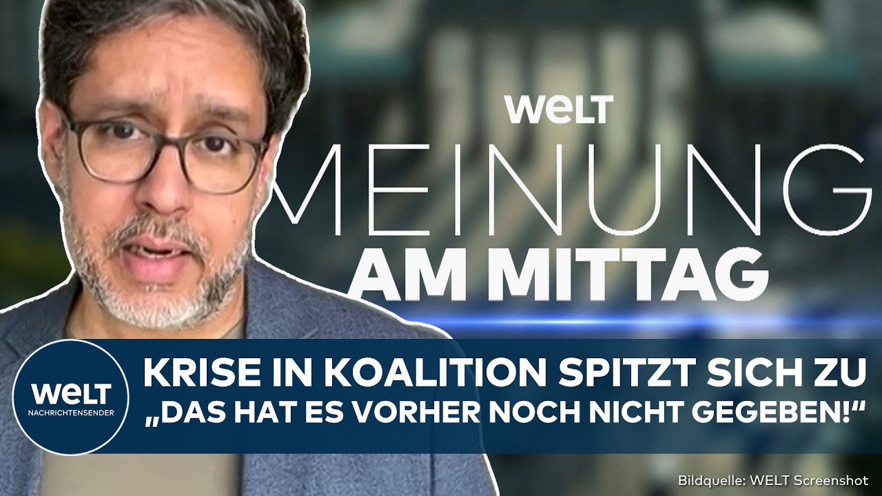 MEINE MEINUNG: Kollaps der Koalition?! Merz in der Mangel der SPD? Klare Ansage an Union