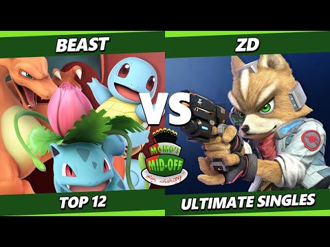 Momo's Mid-Off - Beast (Pokemon Trainer) Vs. ZD (Wolf) SSBU Ultimate Tournament