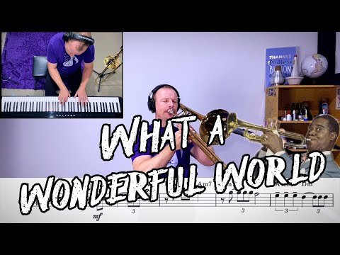 What a Wonderful World - Easy Trombone Play Along