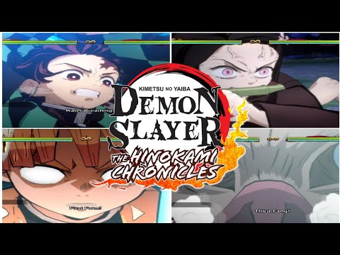 Todas as ultimates do Demon Slayer:The hinokami chronicles(exceto dlc)