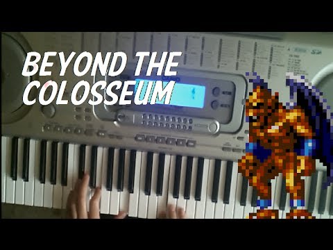 Demon´s Crest - Beyond the colosseum on piano