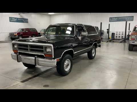 1990 Dodge Ramcharger (CC-1568165) for sale in Holland , Michigan