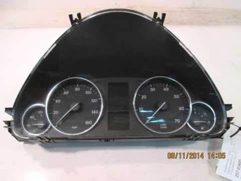 2006 Mercedes C230 Speedometer / Instrument Gauge Cluster ID 2035409347 203TYPE - mbiparts.co... OEM