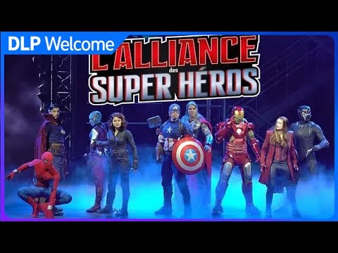 [4K] Marvel Super Heroes United FULL Stunt Show 2019 - Disneyland Paris