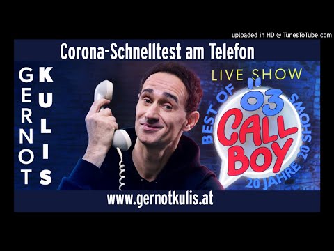 Ö3 Callboy: Corona rapid test on the phone (Gernot Kulis)